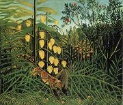 Henri Rousseau Fight Between a Tiger and a Bull oil painting picture wholesale